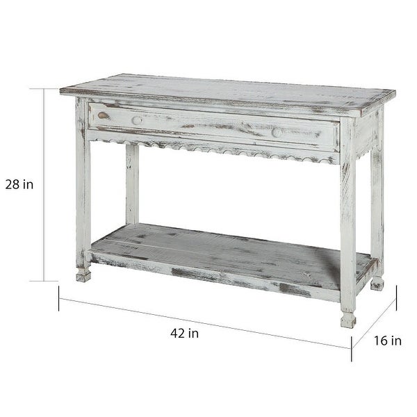 Alaterre Country Cottage Sofa Console Table