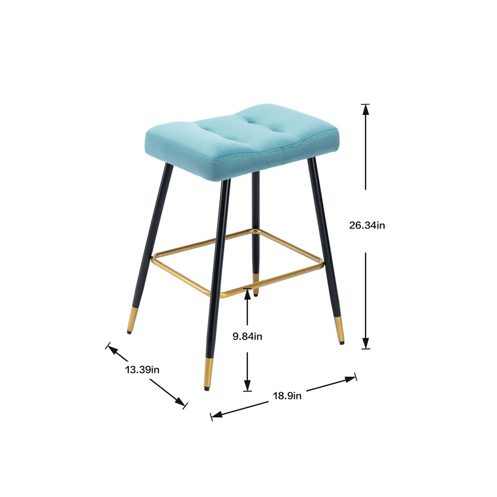 Bar Stools Footrest Counter Height Dining Chairs