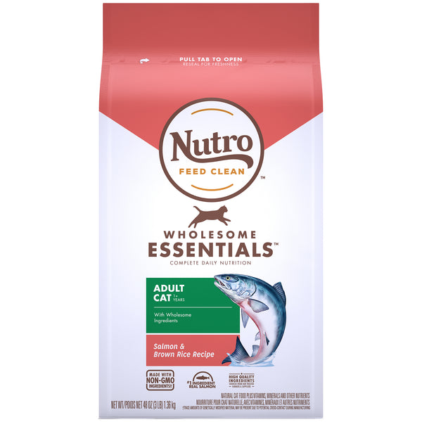 Nutro Adult Salmon and Brown Rice Recipe for Cats