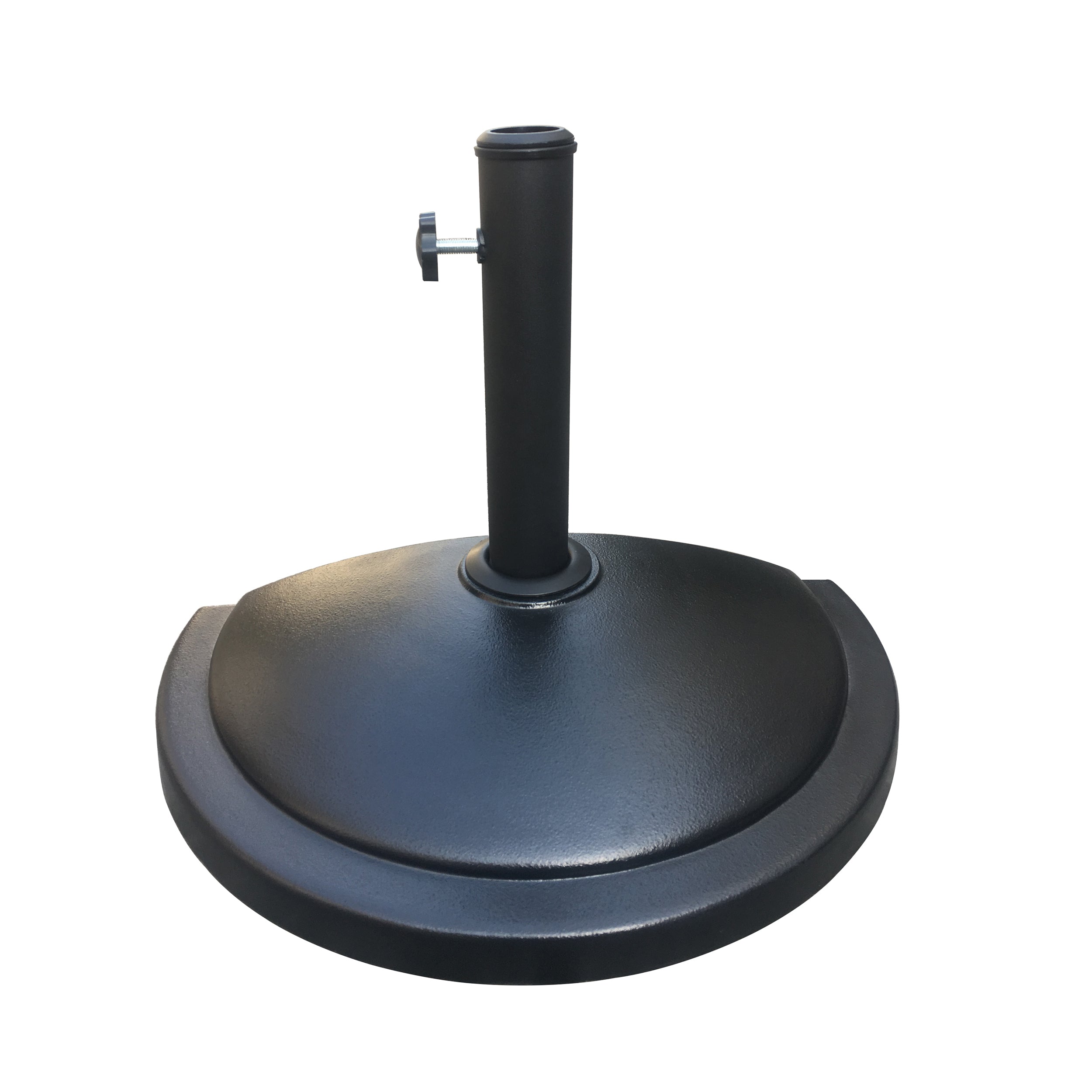 Nixon Outdoor 25lb Concrete Half Round Umbrella Base