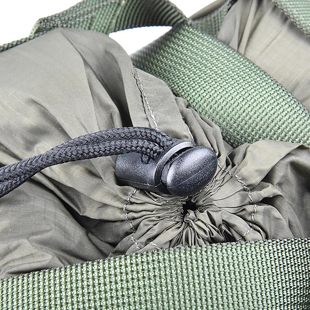 Compression Stuff Sack Waterproof Sleeping Bag Storage Stuff Sack, Camping Green