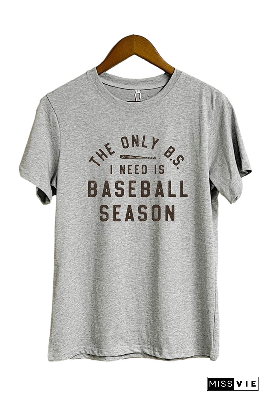 Baseball Season Print Graphic Tee