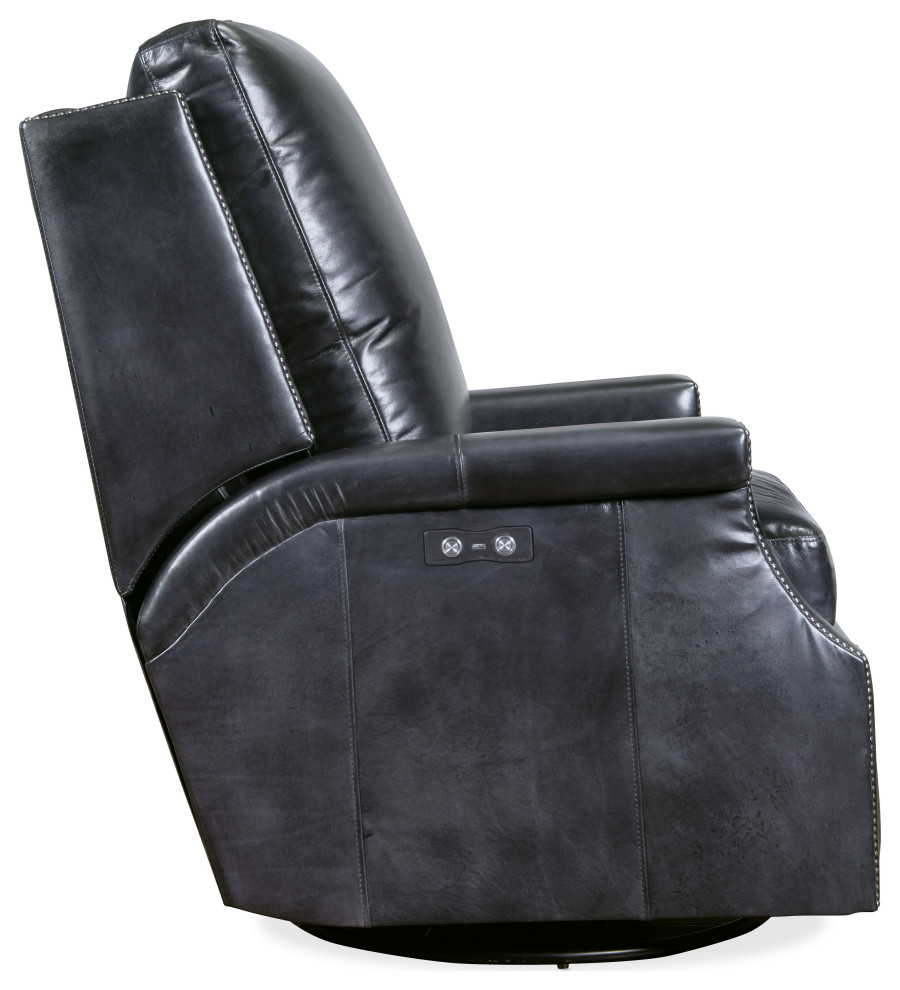 Collin Power Swivel Glider Recliner   Transitional   Gliders   by Hooker Furniture  Houzz