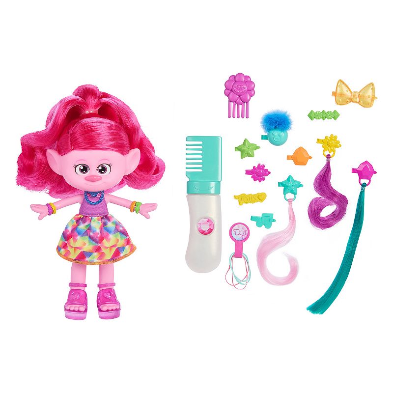 DreamWorks Trolls Band Together Hair-tastic Queen Poppy Fashion Doll