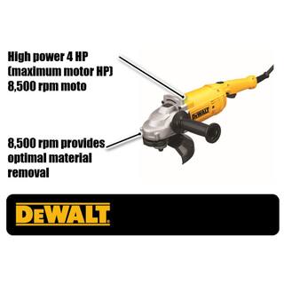 DW 15 Amp Corded 7 in. Angle Grinder DWE4517