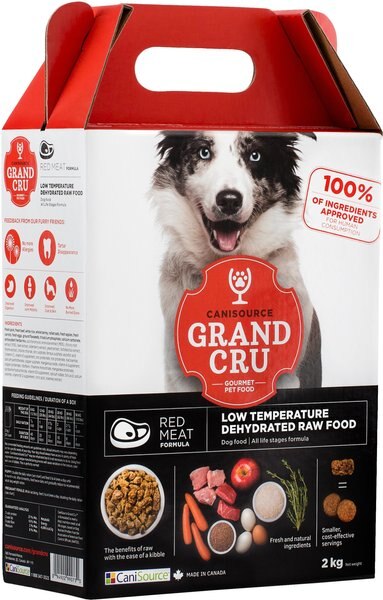 Canisource Grand Cru Red Meat Dehydrated Dog Food