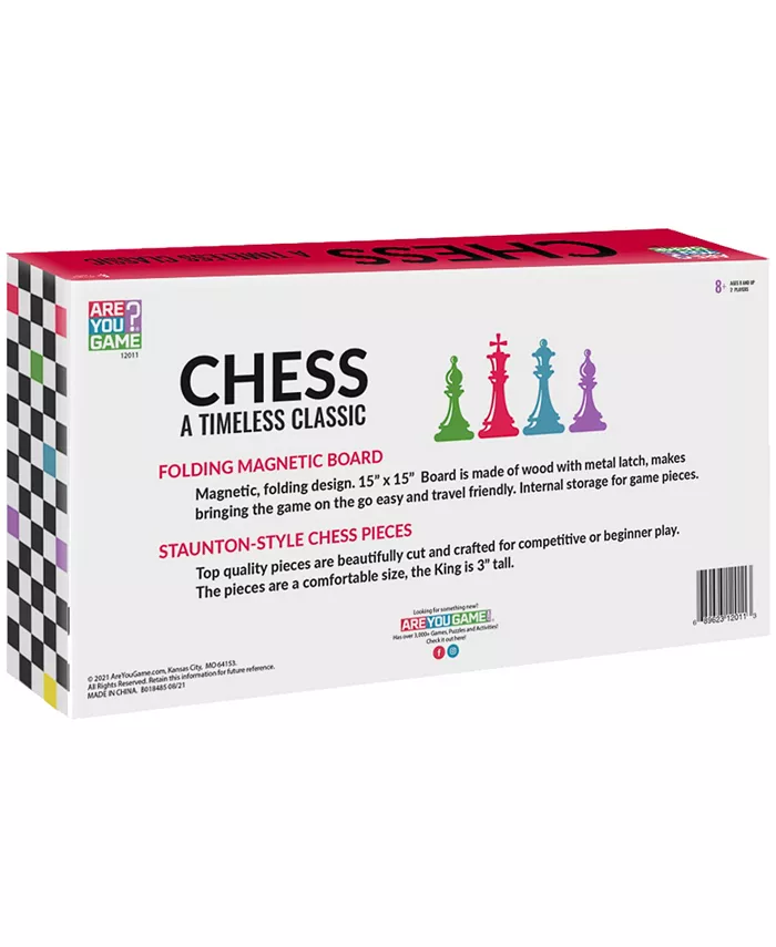 Areyougame Chess a Timeless Classic Set  35 Piece