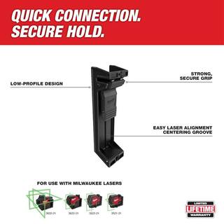 MW M12 12-Volt Lithium-Ion Cordless Green 250 ft. 3-Plane Laser Level Kit wOne 4.0 Ah Battery Charger Case  Track Clip 3632-21-48-35-1313