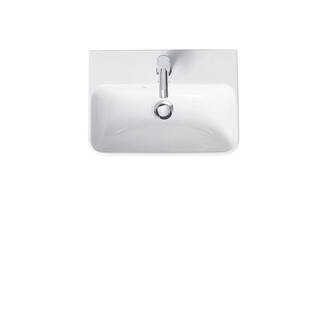 Duravit ME by Starck 17.75 in. Rectangular Bathroom Sink in White 0719450000