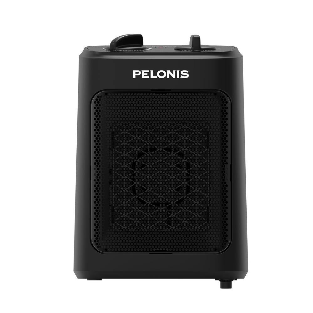 Pelonis 1500-Watt 9 in. Electric Personal Ceramic Space Heater with Thermostat CH1001