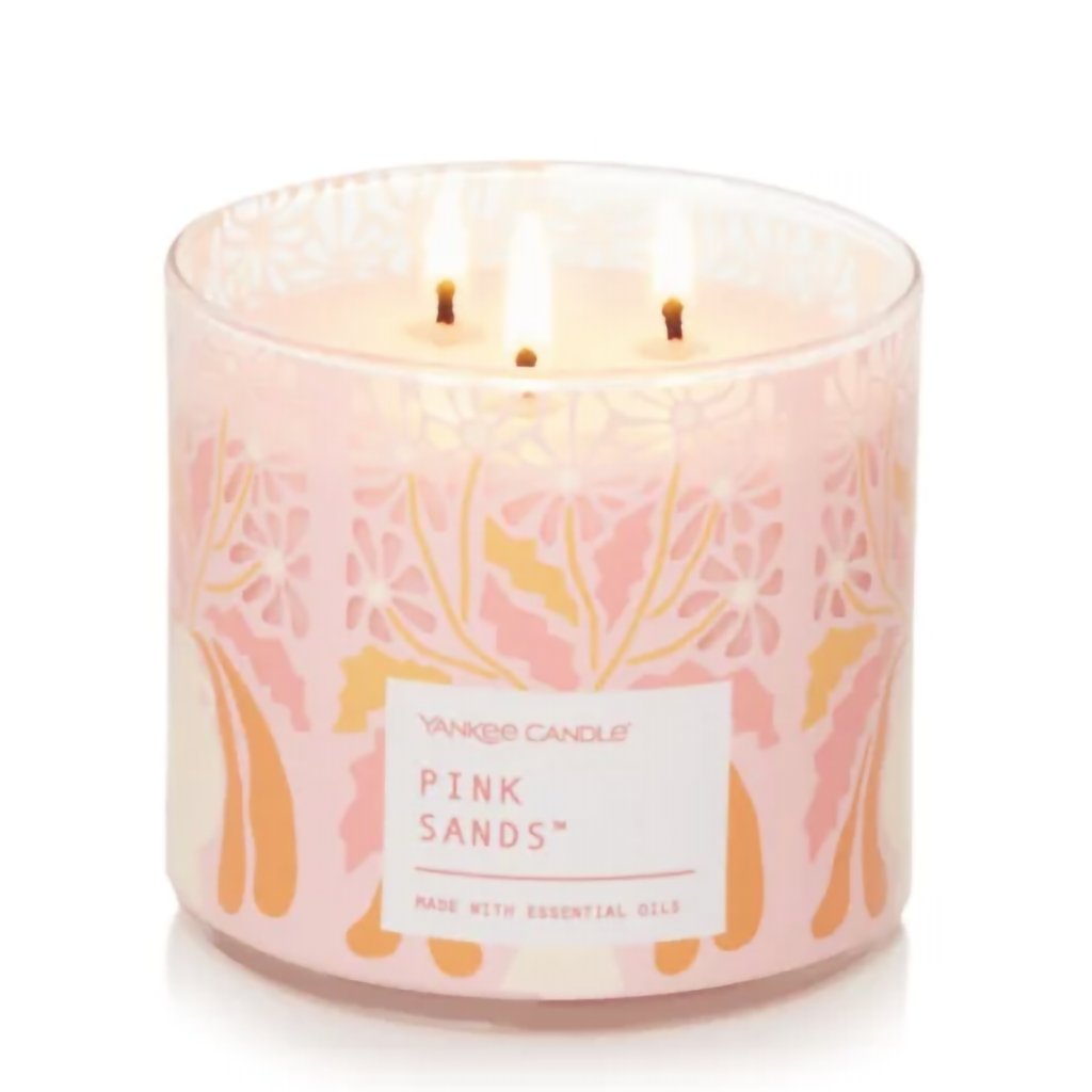 Yankee Candle  3-Wick Candles in Pink Sands™