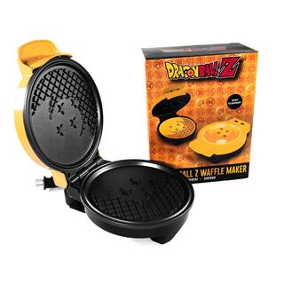 Uncanny Brands 900-Watt Dragon Ball Z Dragon Ball Yellow American Waffle Maker WM1-DBZ-DB1