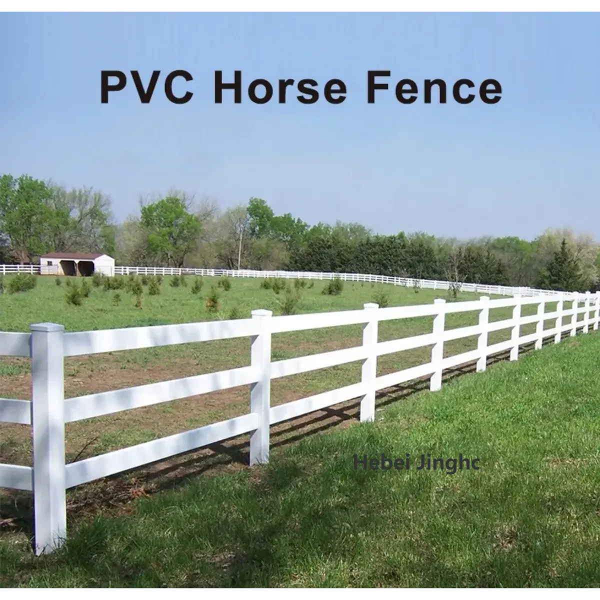 Factory Directly Supply Long Longevity Vinyl PVC Fencing Panels Horse Fence