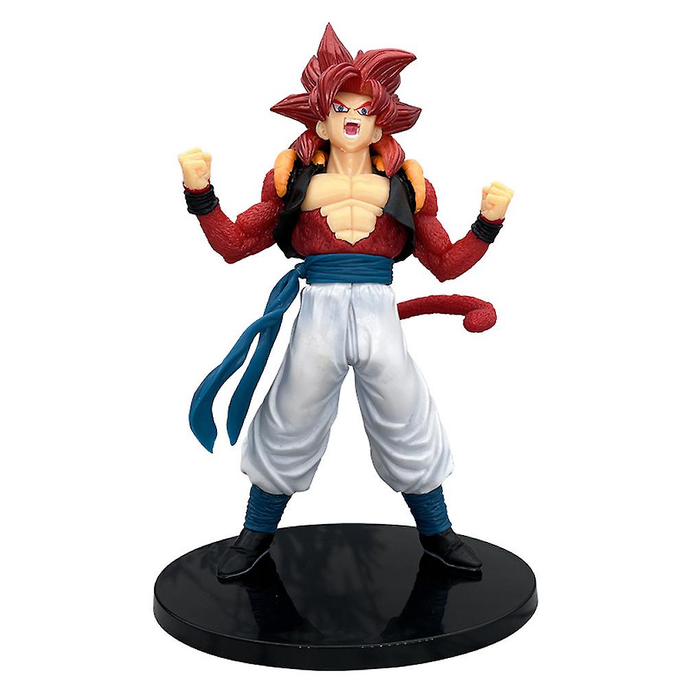 Red Hair Super Saiyan Anime Figurine Dragons Ballaction Figurine Toy Model