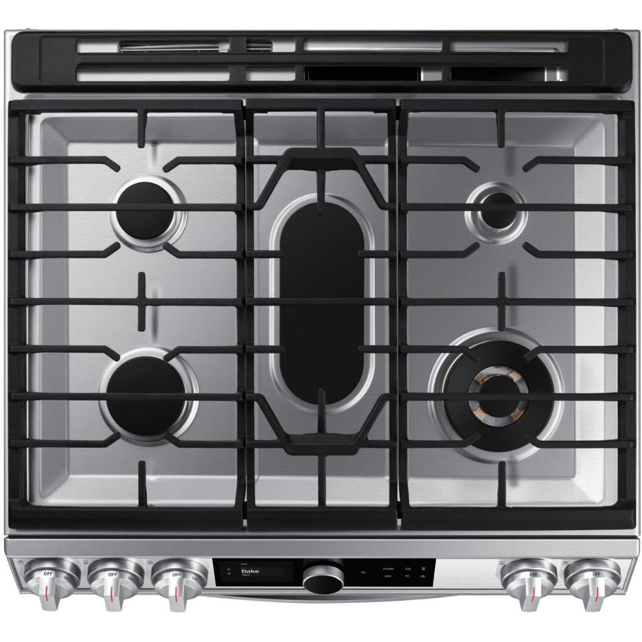  30-inch Slide-in Gas Range with Wi-Fi Technology NX60T8711SS/AA