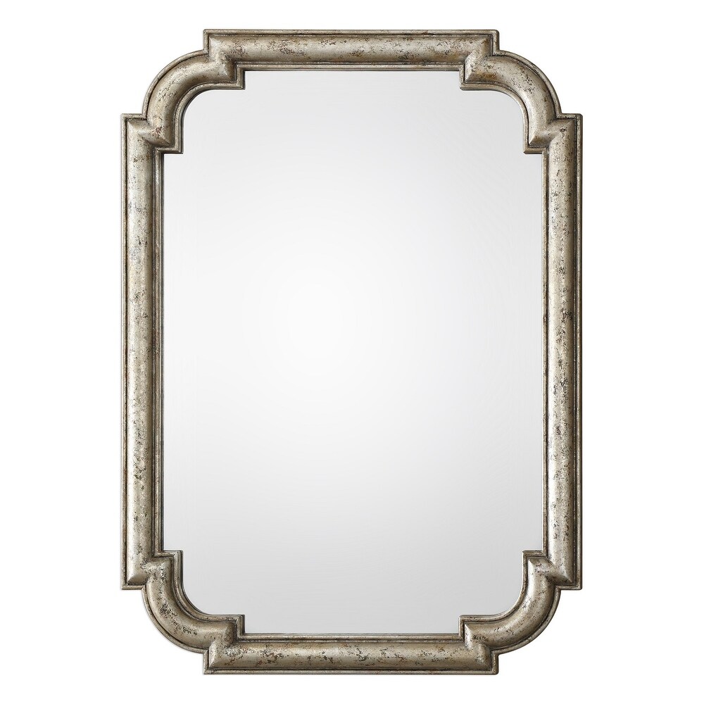 45.25” Silver Calanna Antique Wall Mirror