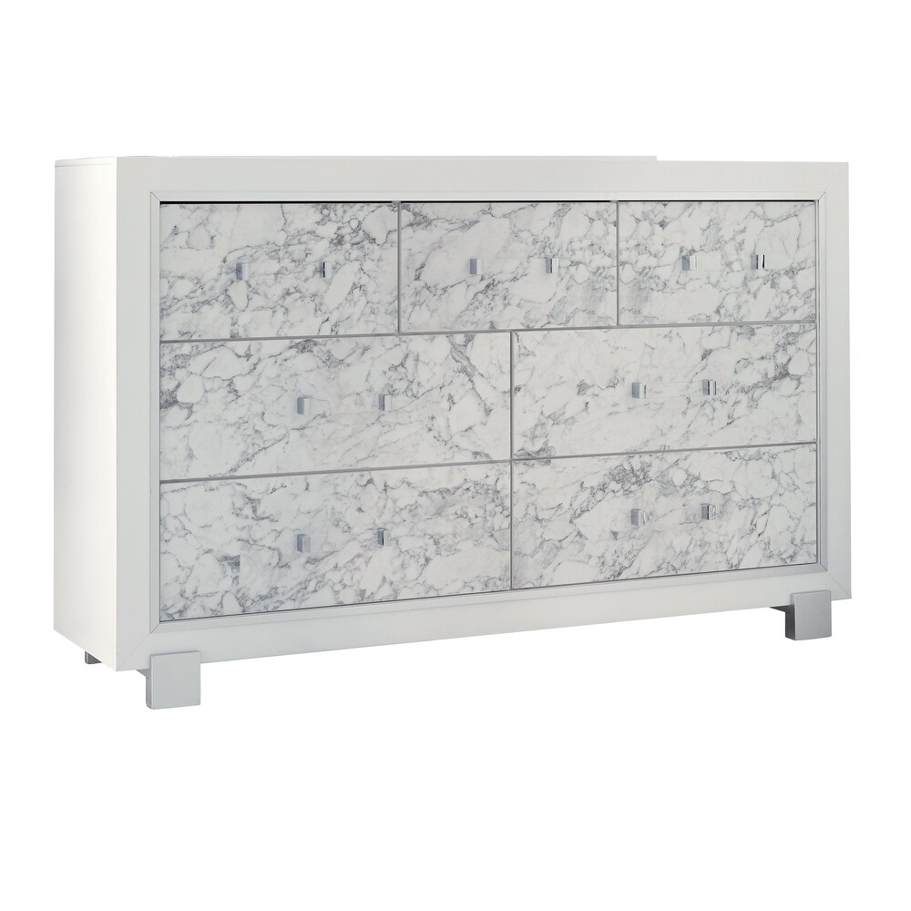 Global Furniture USA Santorini White Dresser