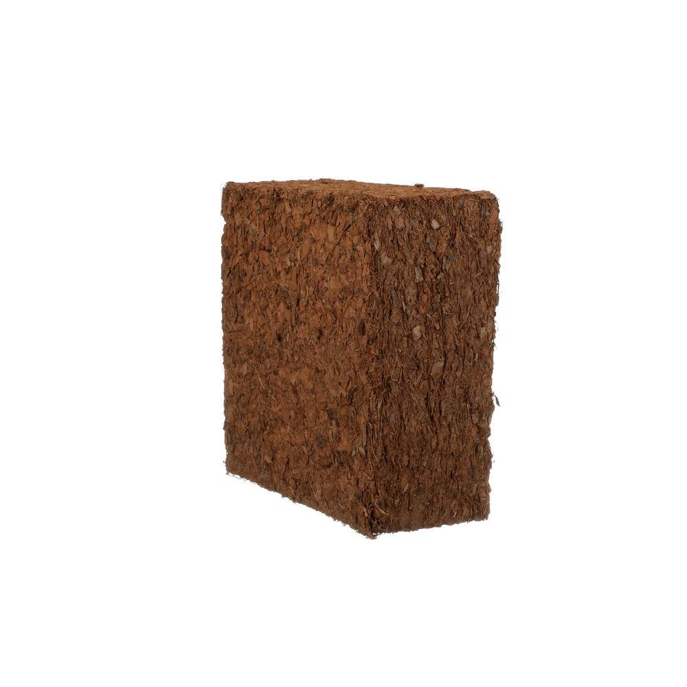 ENVELOR:Envelor 10 lbs. Natural Coco Coir Husk Chips Coconut Coir Fiber Mulch EN-CHC-10