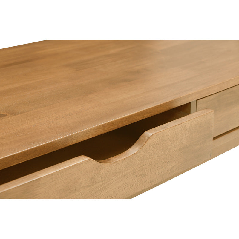 LAMAR Coffee Table with 2 Drawers 106cm - Natural