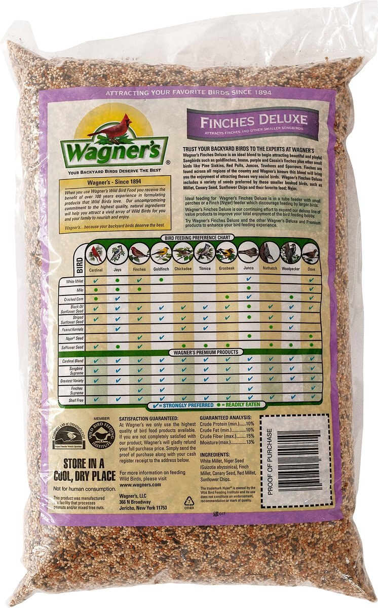 Wagner's Finches Deluxe Wild Bird Food