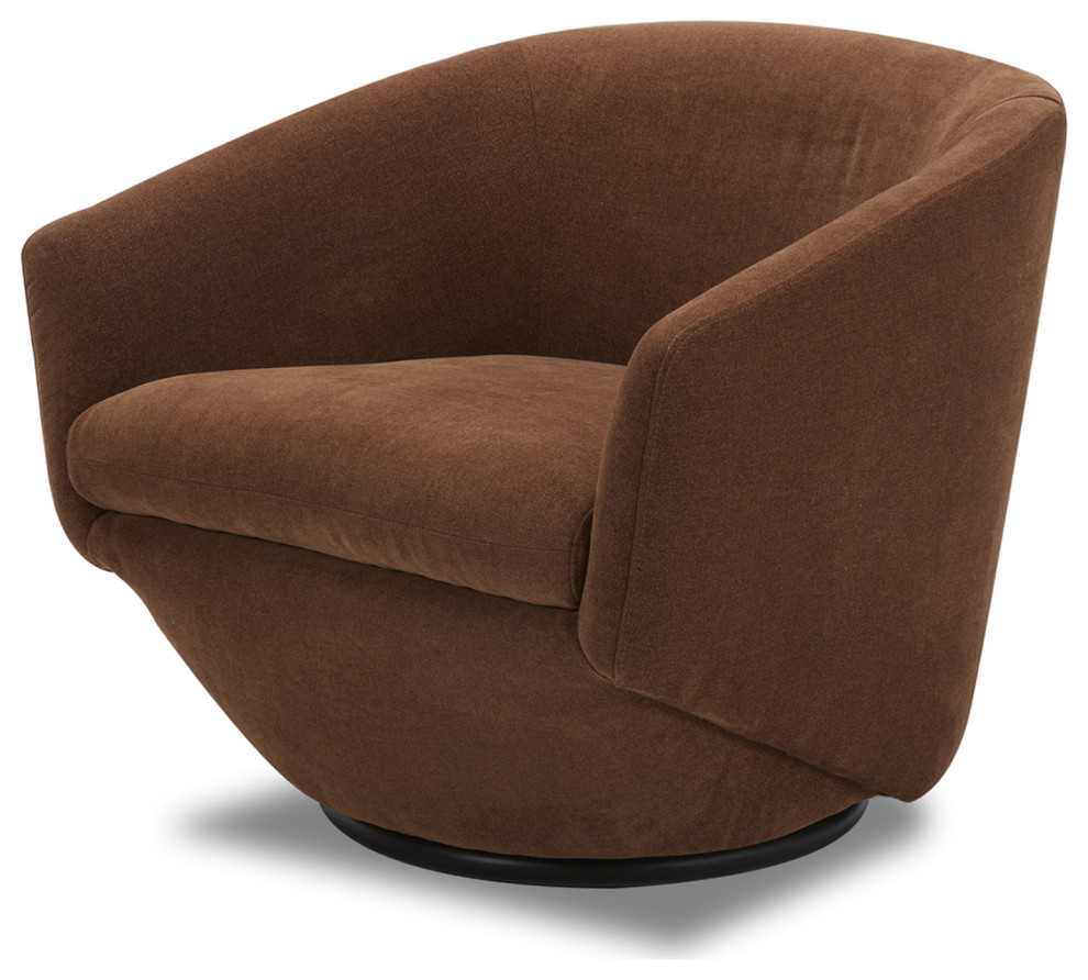 Parker Living The Twist Elise Rust Accent Swivel Chair   Contemporary   Armchairs And Accent Chairs   by Parker House  Houzz