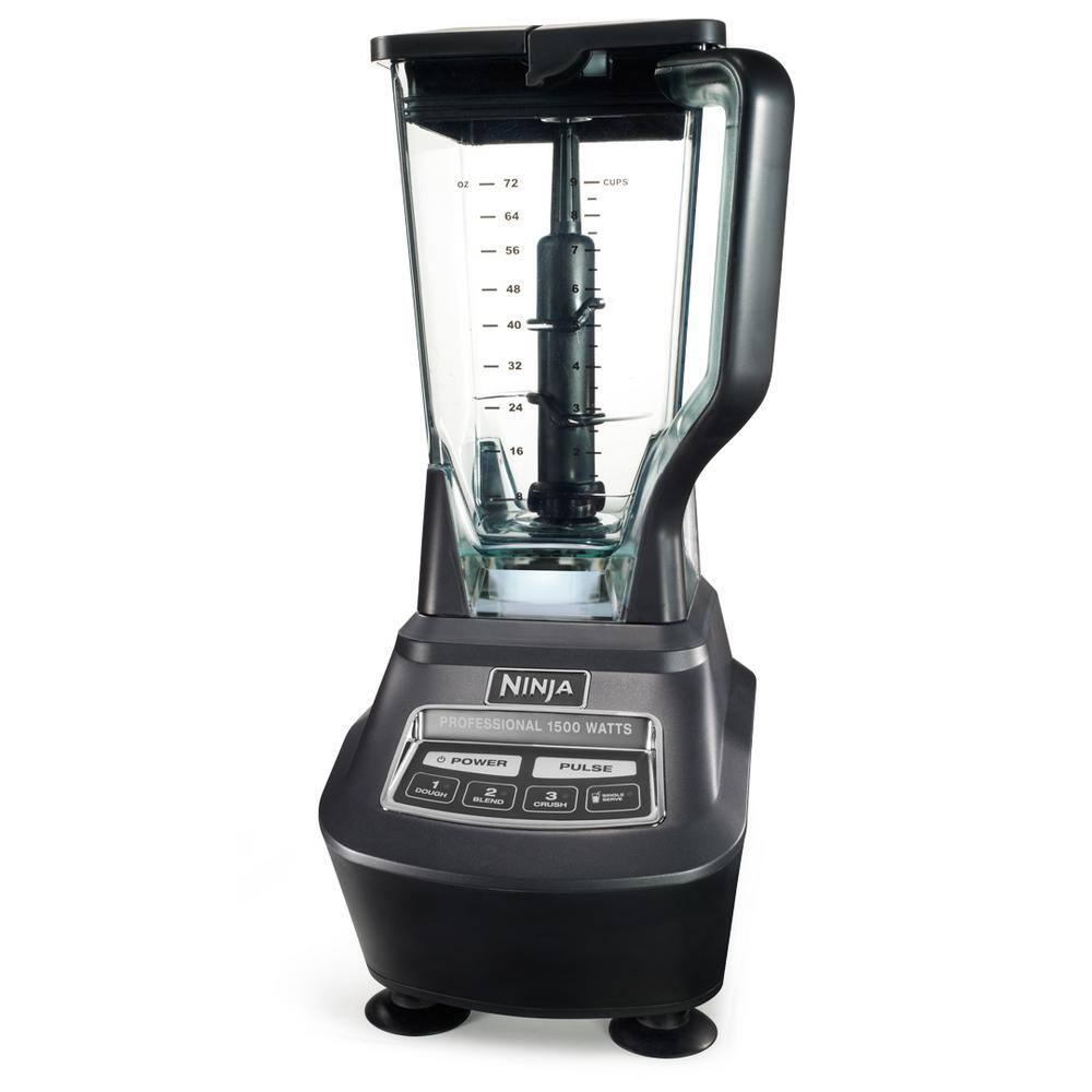 NINJA Mega Kitchen System 72 oz. 5-Speed Black Blender and Food Processor with Travel Cups (BL770) BL770