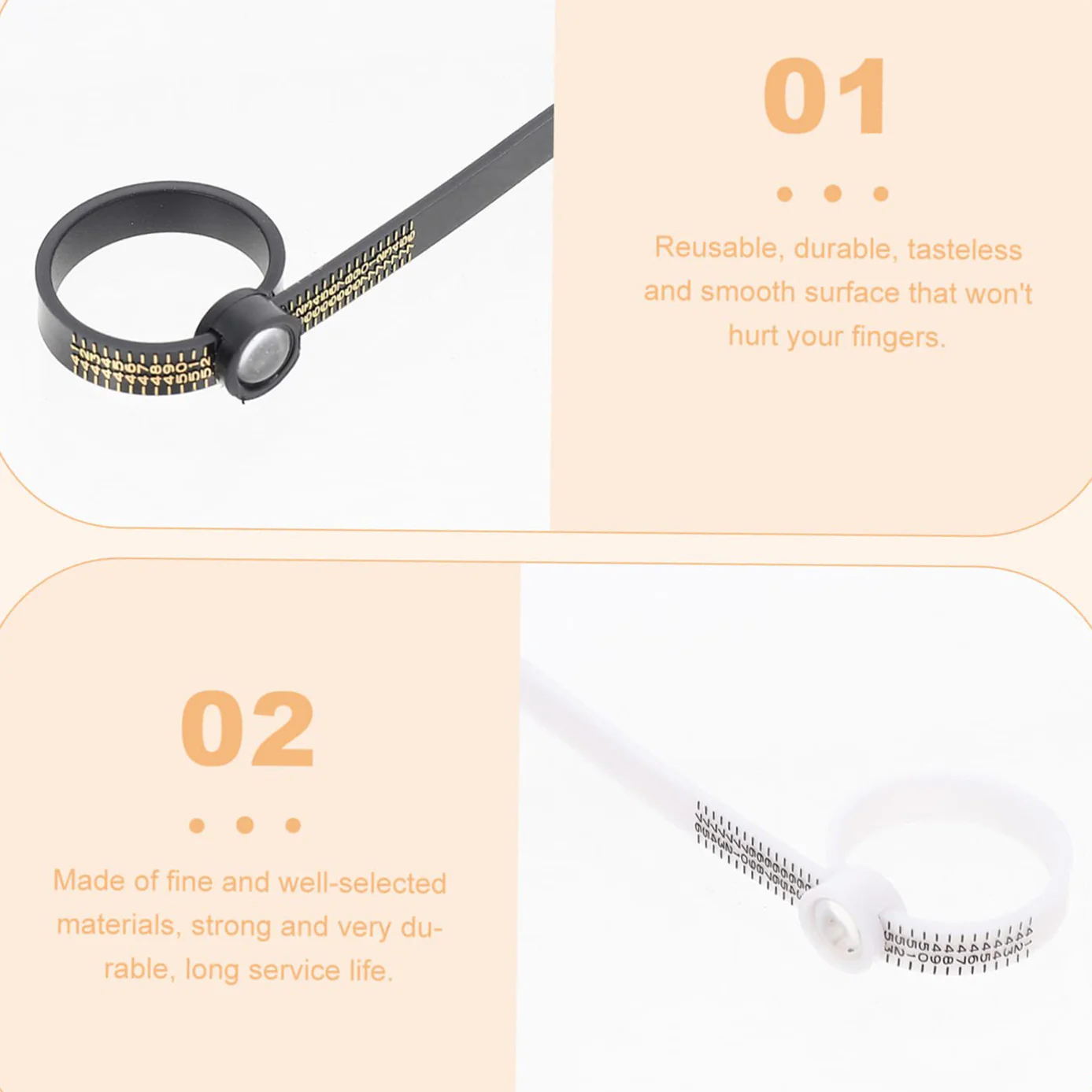 💥Factory Clearance Sale, Discounted Prices💥Ring Tape Measure With Magnifying Glass👇👇👇