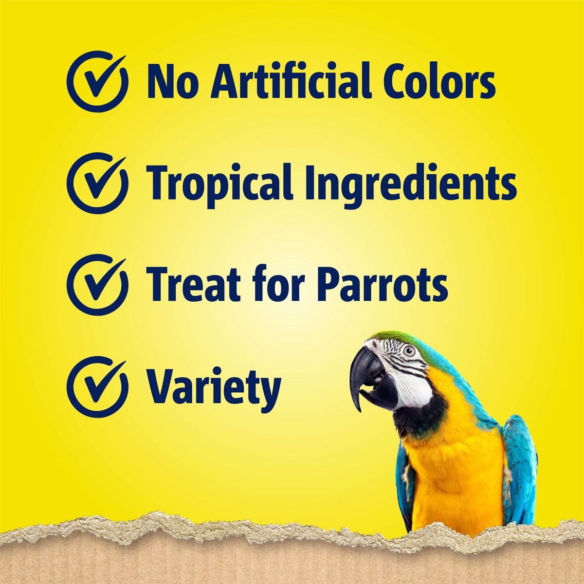 Vitakraft Fresh Super Fruit Cocktail Fruit Blend Parrot and Parakeet Treats， 20-oz bag