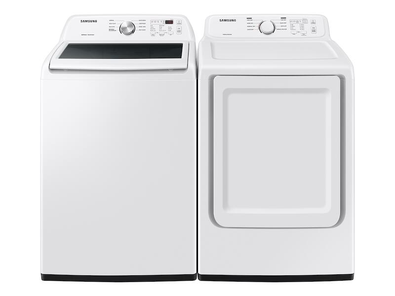 Samsung WA44A3205AW 4.4 Cu. Ft. Top Load Washer With Activewave™ Agitator And Soft-Close Lid In White