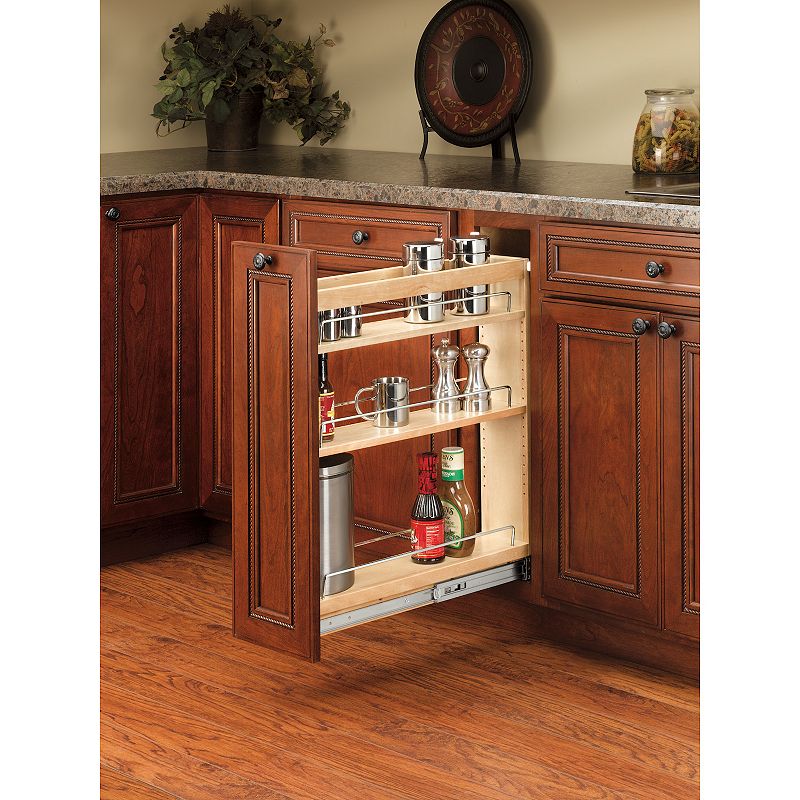 Rev-a-shelf 5 Pull Out Vanity Storage Organizer For Base Cabinets， 448-bc19-5c