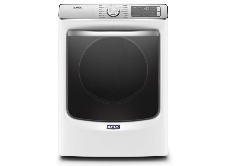 Maytag ADA 7.3 Cu. Ft. White Smart Front Load Electric Dryer With Extra Power And Advanced Moisture Sensing With Industry-Exclusive Extra Moisture Sensor