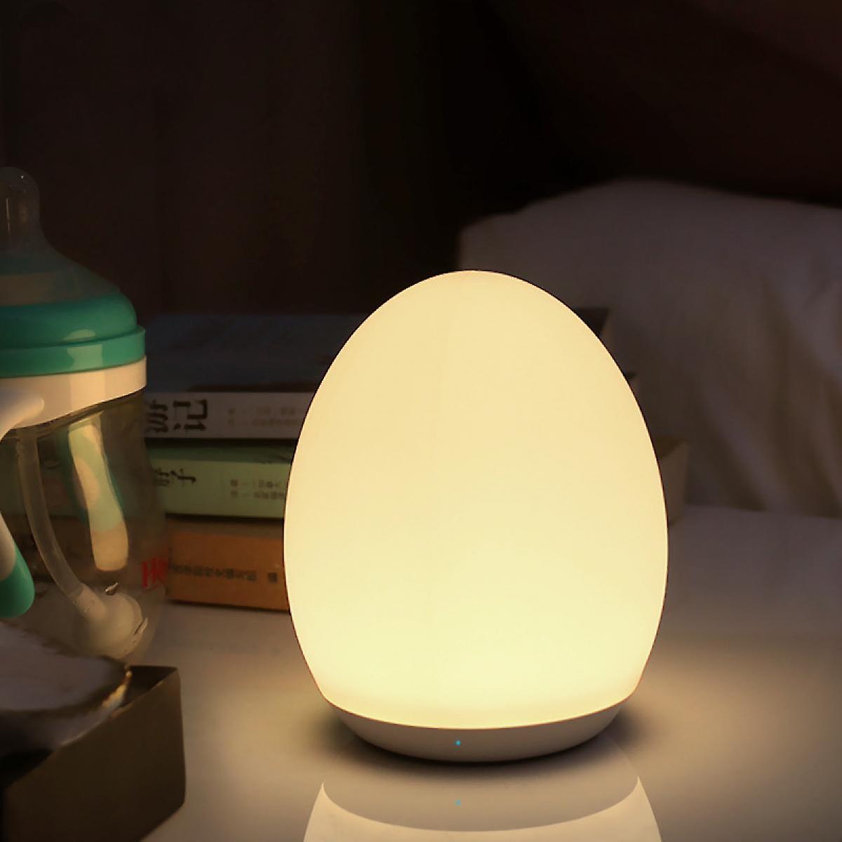 Led Touch Baby Night Light For Kids，portable Usb Rechargeable Bedside Table Lamp， Rgb Gradient 256，suitable For Children's Bedroom Baby Gift