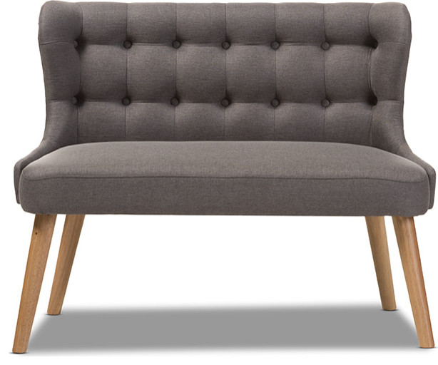 Melody Settee Bench   Midcentury   Loveseats   by HedgeApple  Houzz