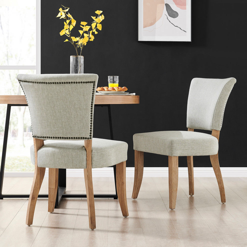 Austin Fabric Dining Side Chair   Transitional   Dining Chairs   by New Pacific Direct Inc.  Houzz