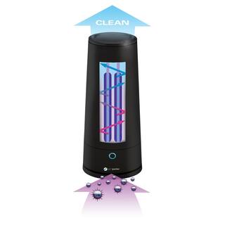 GermGuardian Tabletop Air Purifier with UV Sanitizer for Small Rooms GG3000BCA