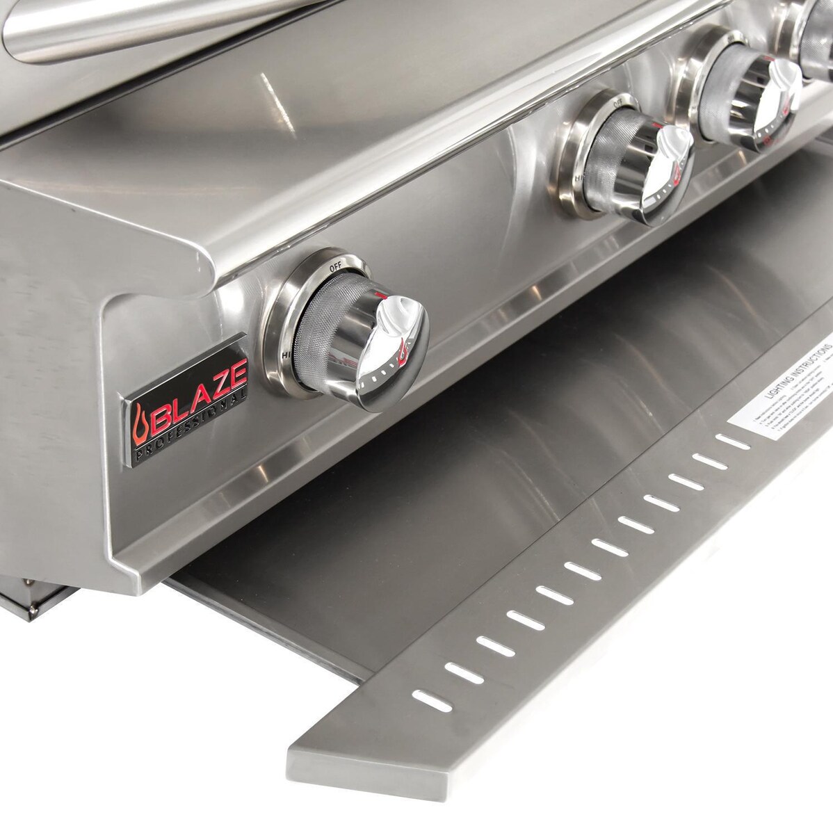 Blaze Professional LUX 44-Inch 4-Burner Built-In Propane Gas Grill With Rear Infrared Burner