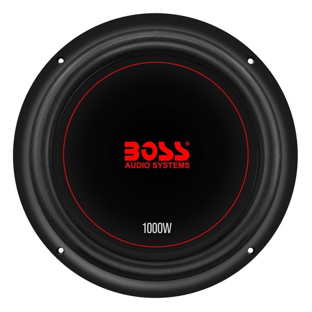 Boss Chaos Exxtreme 10 Inch 1000 Watt Dual Voice Coil 4 Ohm Car Audio Subwoofer