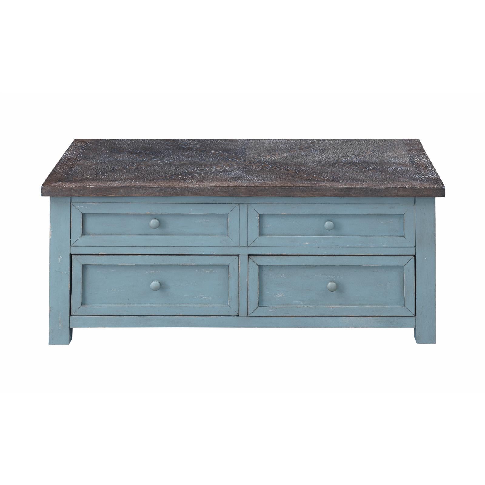 Coast to Coast Imports Bar Harbor 2 Drawer Lift Top Cocktail Table