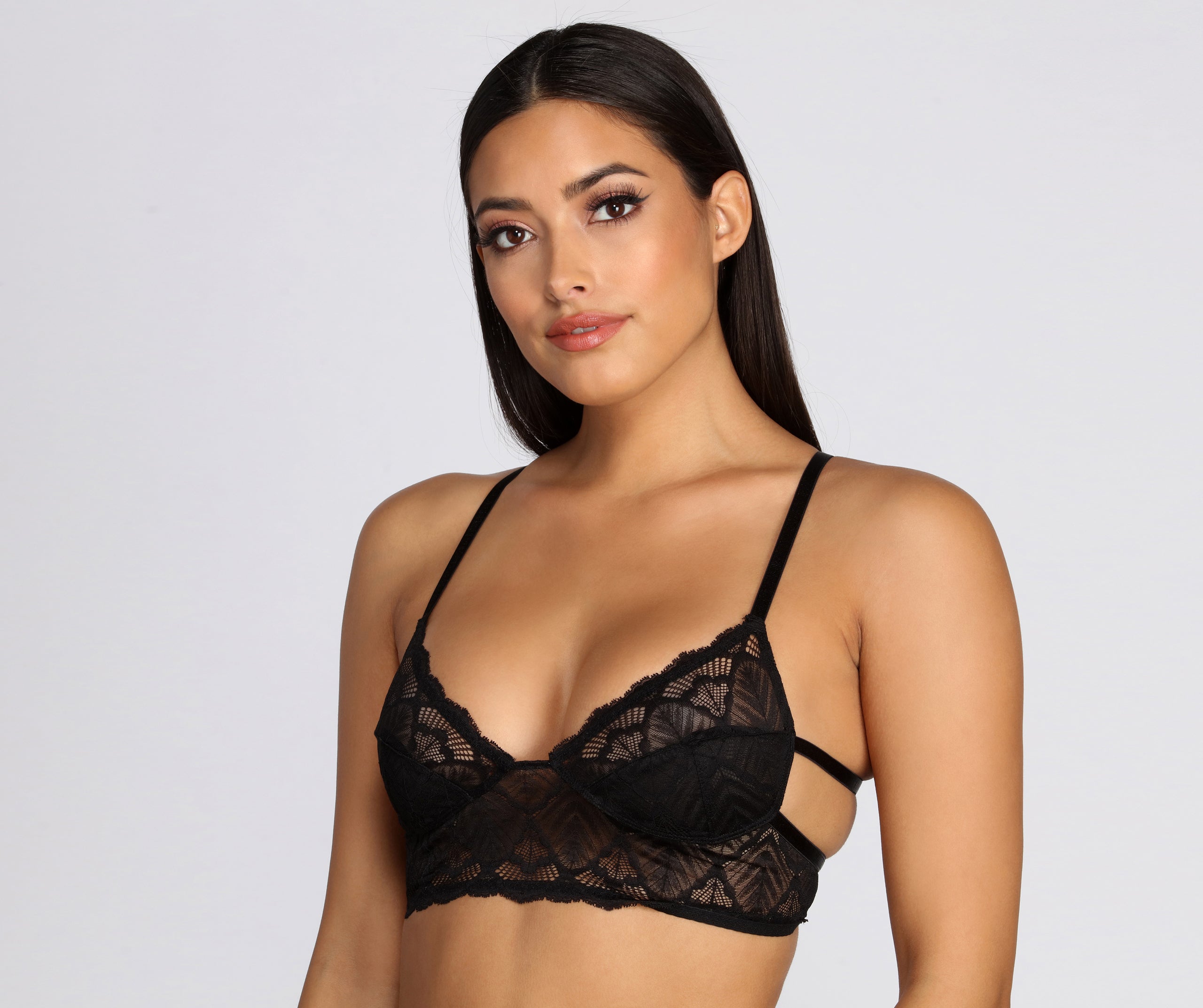 Dainty Sheer Lace Bralette