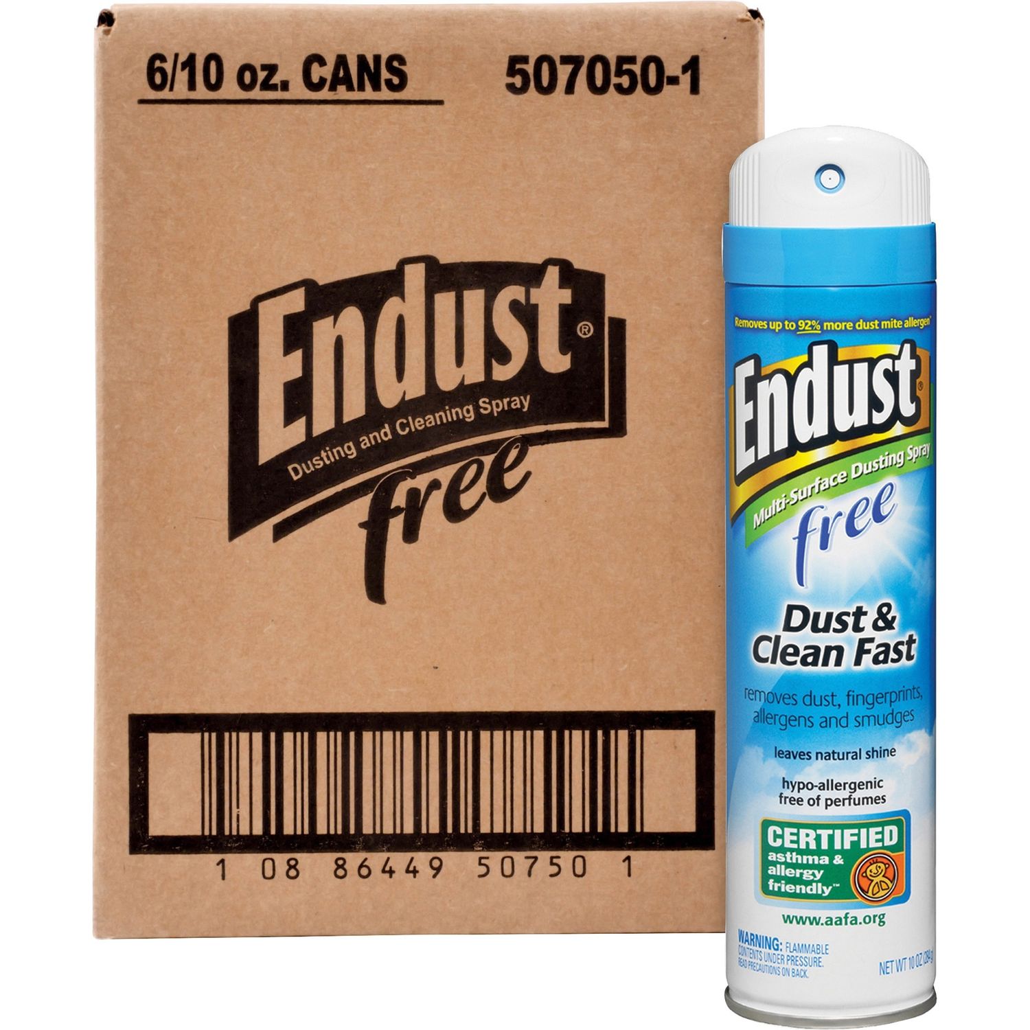 ENDUST Free Dusting and Cleaning Spray by Diversey， Inc DVOCB507501CT