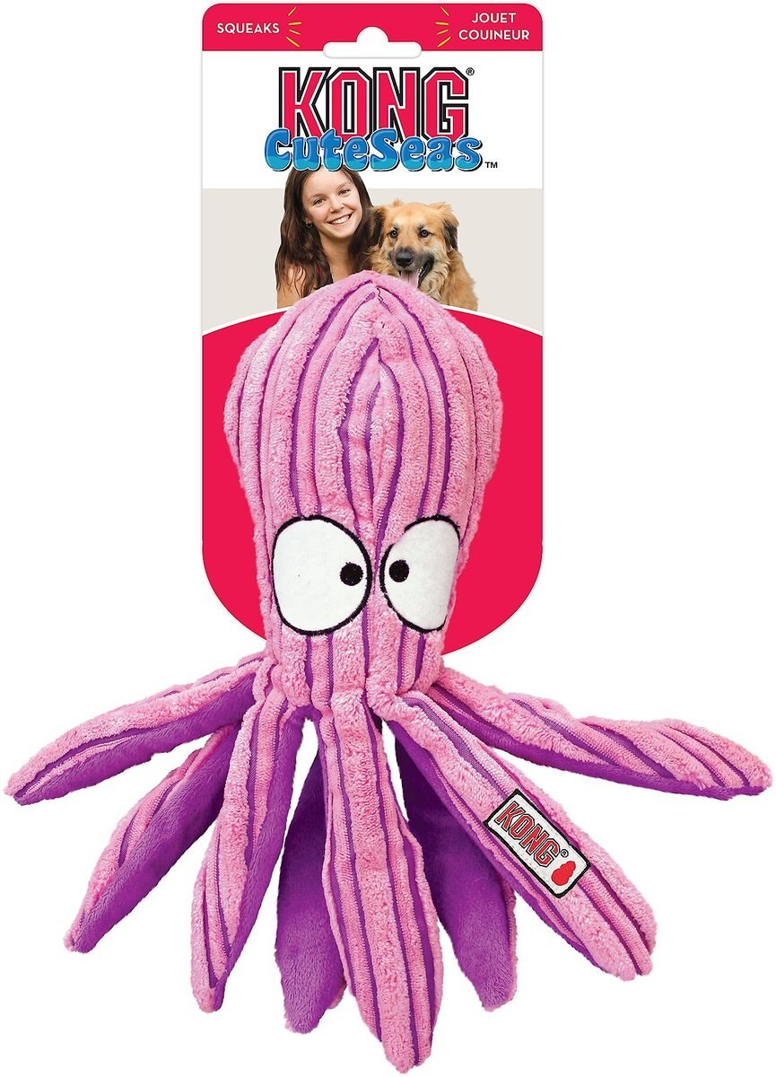 KONG CuteSeas Octopus Dog Toy