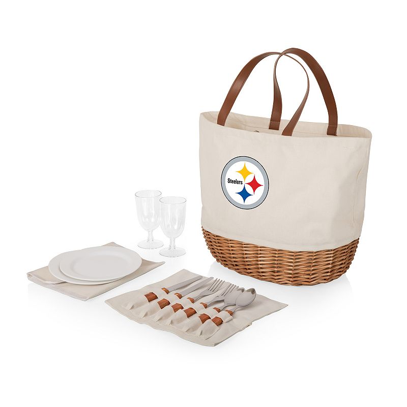 Picnic Time Pittsburgh Steelers Promenade Picnic Basket Set