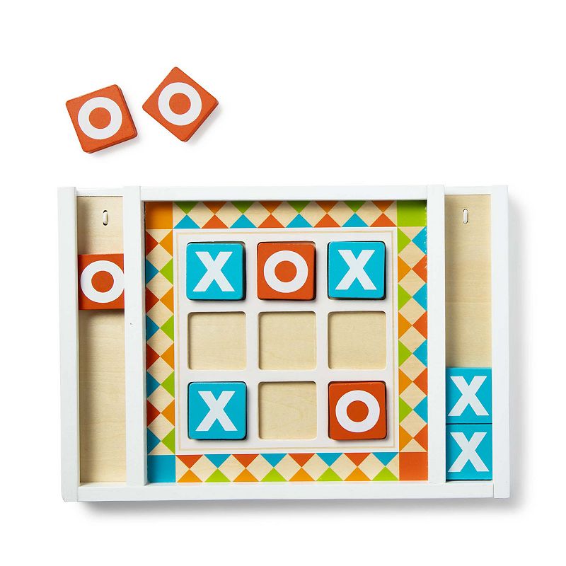 Melissa and Doug Wooden Tic-Tac-Toe Board Game