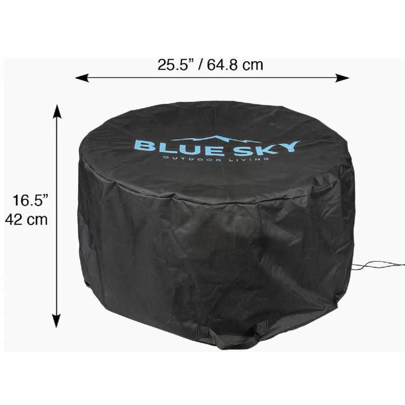 Blue Sky Peak Fire Pit cover Black