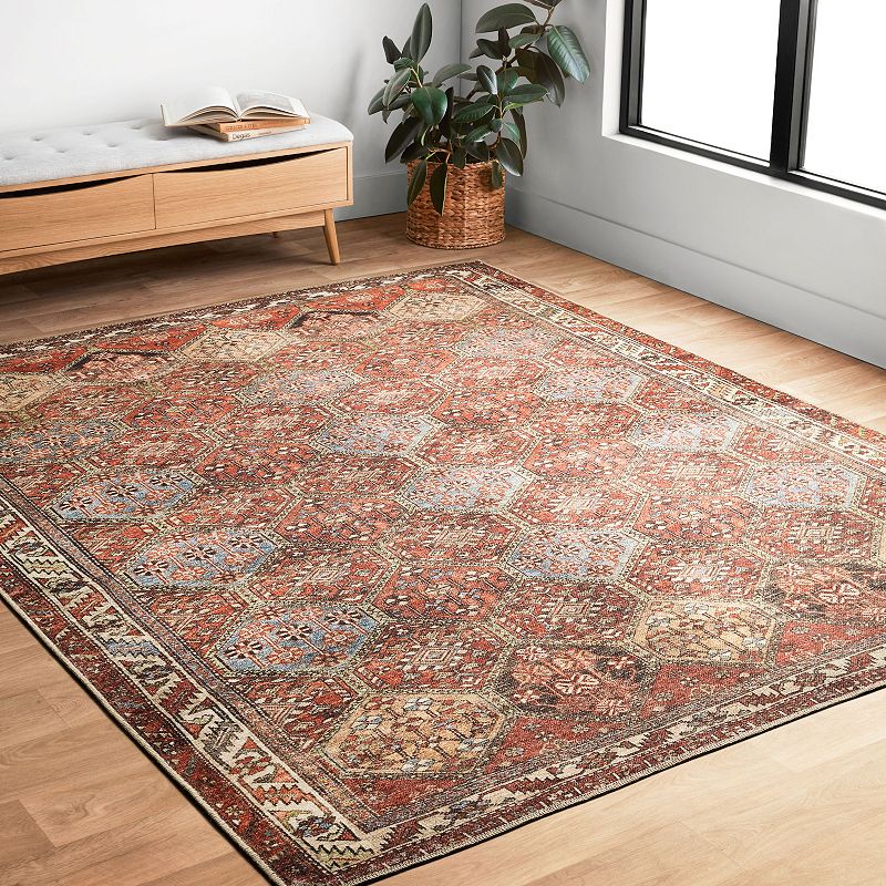 Loloi II Loren Spice Multi Accent or Area Rug