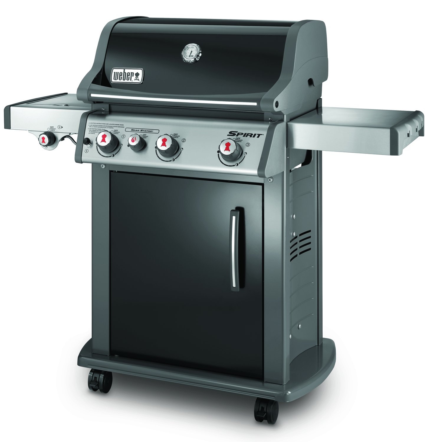 Weber Spirit E-330 Black Liquid Propane Gas Grill