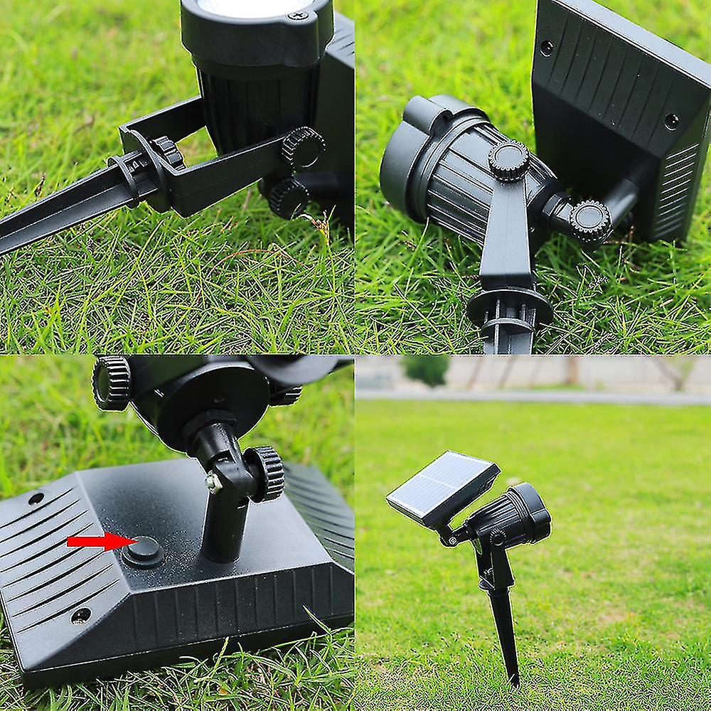 Solar Lights Outdoor Upgraded Waterproof Solar Powered