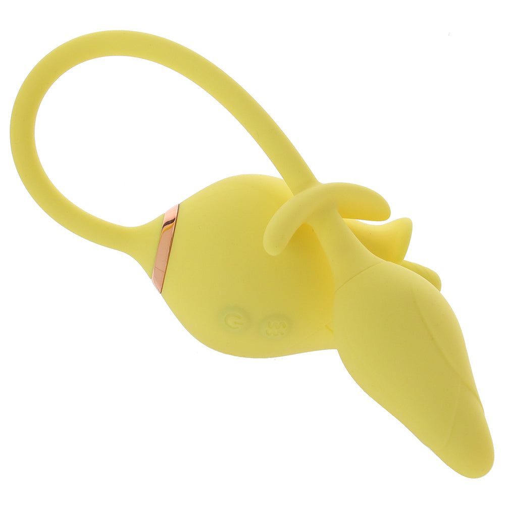 Clit-Tastic Tulip Finger Massager and Plug