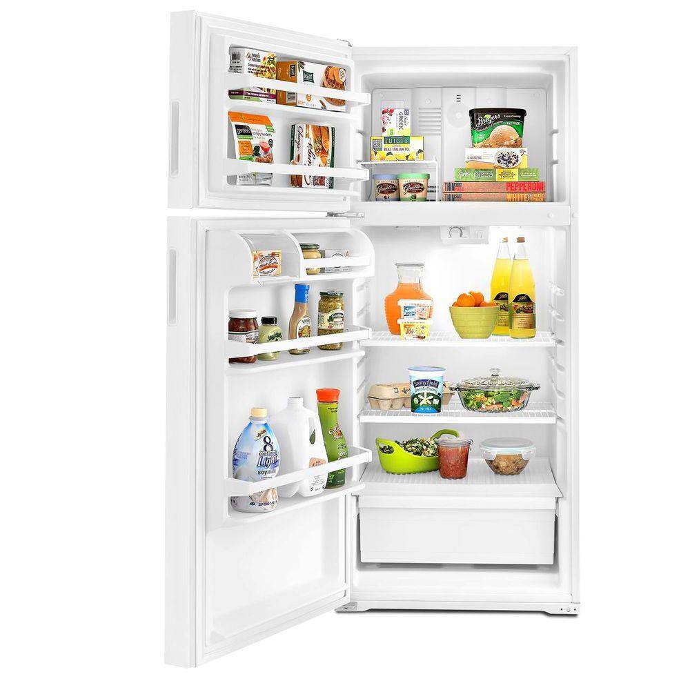 Amana 14.3 cu. ft. Top Freezer Refrigerator in White ART104TFDW