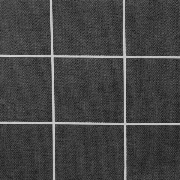 Windowpane Plaid Grid Printed Vinyl Indoor/Outdoor Tablecloth